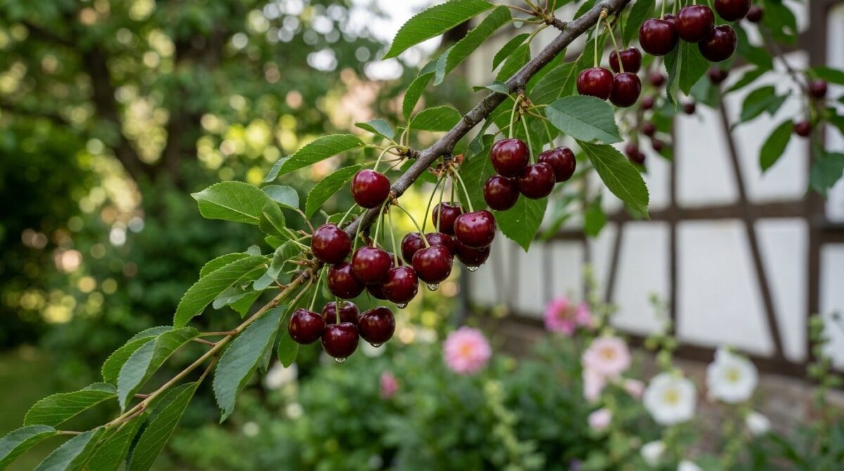 entdecken Sie 6 Obstbäume, die auch im Halbschatten gedeihen und aromatische Früchte tragen – ideal für schattige Gartenbereiche