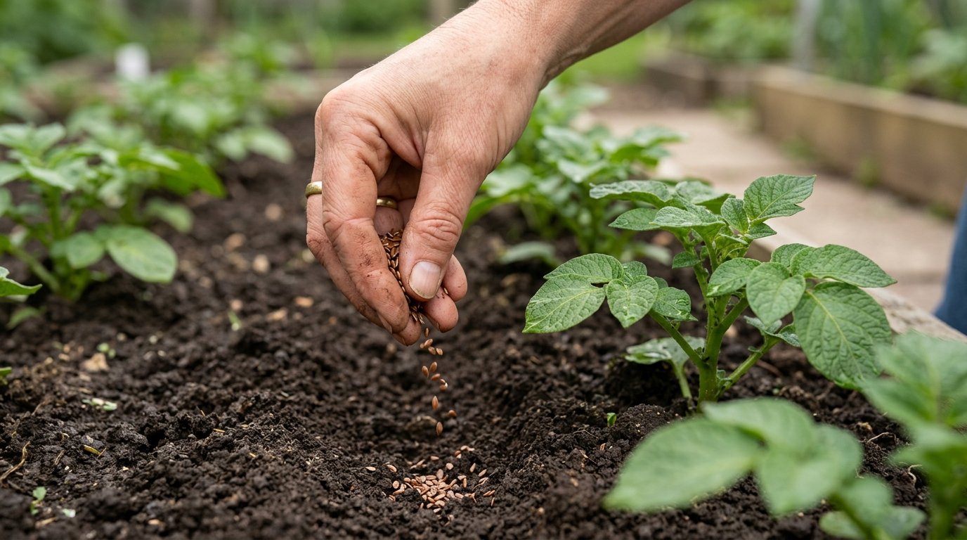 entdecken Sie das einfache Geheimnis gegen Kartoffelkäfer: Mit diesem diskreten Samen schützen Sie Ihre Kartoffelpflanzen natürlich und effektiv vor Schädlingen