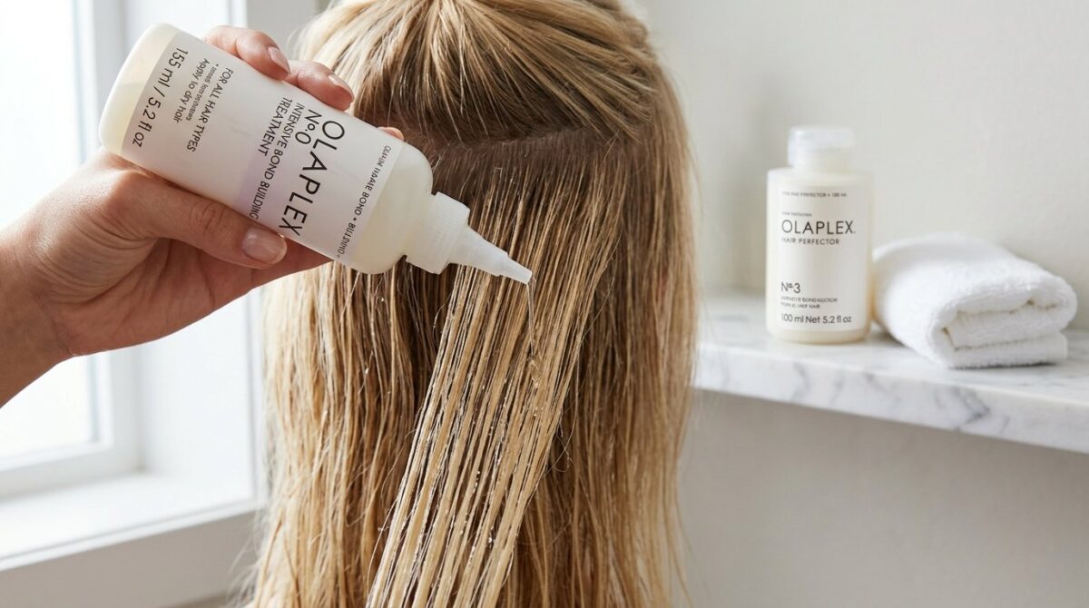 entdecken Sie, wie Olaplex N.0 beschädigte Haarstruktur repariert und Ihr Haar während des Jahreszeitenwechsels regeneriert und schützt