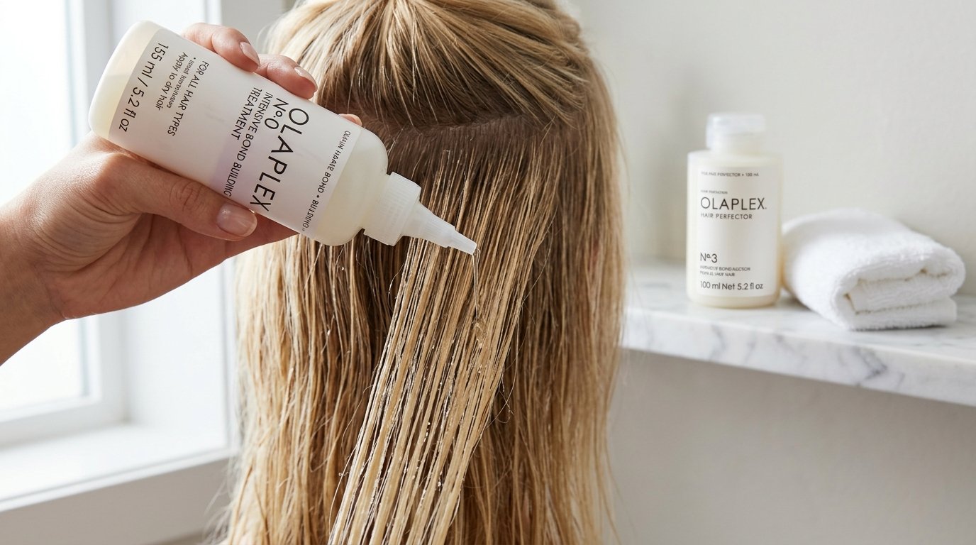 entdecken Sie, wie Olaplex N.0 beschädigte Haarstruktur repariert und Ihr Haar während des Jahreszeitenwechsels regeneriert und schützt